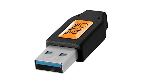 【国内正規品】TetherTools テザーツールズ TetherPro USB 3.0 to USB-C, 15' (4.6m) BLK CUC3215-BLK