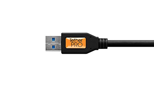【国内正規品】TetherTools テザーツールズ TetherPro USB 3.0 to USB-C, 15' (4.6m) BLK CUC3215-BLK