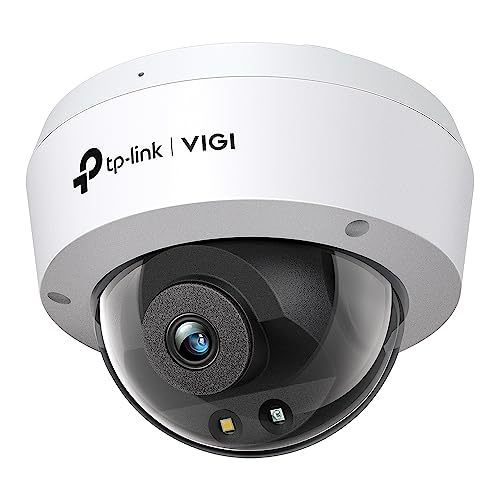 TP-Link セキュリティカメラ VIGI ドーム型 4MP IP67 防水 IK10 耐衝撃性 ONVIF H.265+ スマート検知 監視カメラ 4mmレンズ VIGI C240 (4mm)