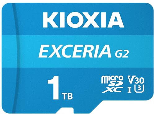 KIOXIA(キオクシア) 旧東芝メモリ microSD 1TB UHS-I U3 V30 Class10 読出速度100MB/s Nintendo Switch動作確認済 国内サポート正規品 メーカー保証5年 KLMEB001T