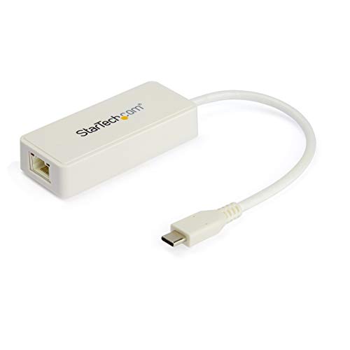 StarTech.com LANアダプター/USB-C/1x RJ45/10/100/1000 Mbps/ホワイトの通販は