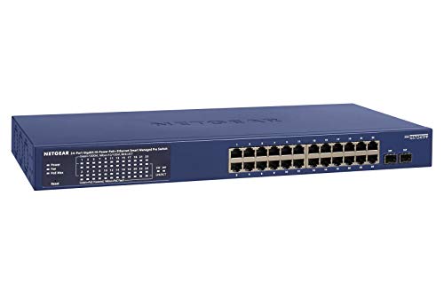 NETGEAR スイッチングハブ 24ポート ギガビット PoE+ (190W) SFPx4