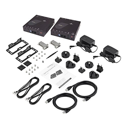 StarTech.com IP対応HDMI延長分配器キット 4K/30Hz対応 LAN回線経由型