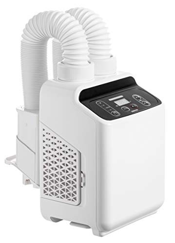 [山善] 布団乾燥機 ダブルノズル 「ふとん2枚を同時に乾燥」 温風機能搭載 マット不要 スライド式立体ノズル くつ乾燥アタッチメント2枚付き ZFE-W800(W)の通販は 9,792円