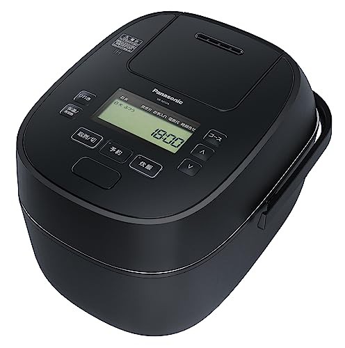 パナソニック 炊飯器 5.5合 急減圧バルブ おどり炊き 全面発熱5段IH式 ブラック SR-M10A-K