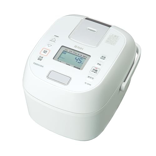 東芝(TOSHIBA) 炊飯器 3.5合 圧力IHジャー炊飯器 一人暮らし用 新鮮保温24時間 RC-6PXR(W) ホワイト 炊き分け 3通り 大火力 700Wの通販は