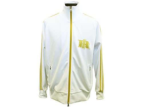 新日本プロレスリング ジャージ オカダ・カズチカ MONEY CLIP ホワイト×ゴールド L 3672057604の通販は 5,440円