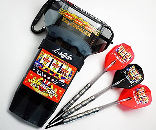 エルスタイル×ジャグラー I'm JUGGLER ダーツセット クリアの通販は