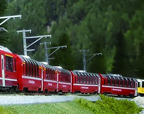 KATO Nゲージ レーティッシュ鉄道 ベルニナ急行 新ロゴ 基本セット 3両 10-1655 鉄道模型 客車の通販は