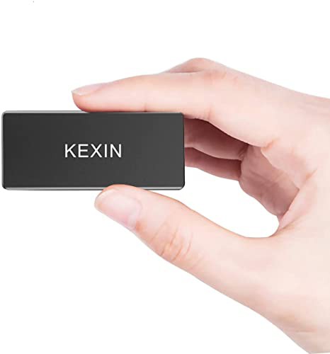 KEXIN SSD 外付け 500GB USB 3.1(Gen2) ミニSSD Type-C 読込最大550MB