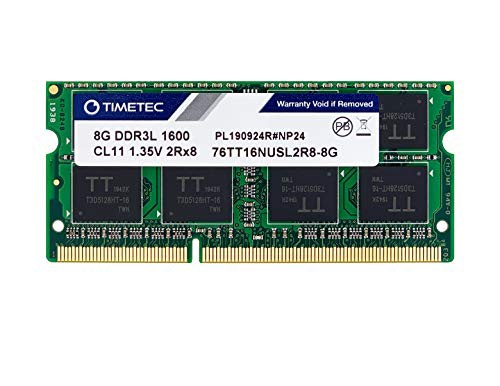 Timetec Hynix IC ノートPC用メモリ DDR3L 1600 MHz PC3 12800 1.35v 204 Pin SODIMM  Laptop memory upgrade (8GB)