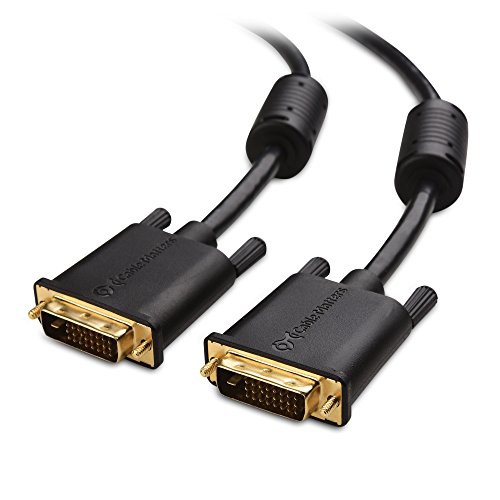 Cable Matters DVI ケーブル 5m DVI-D ケーブル 金メッキ端子 2K