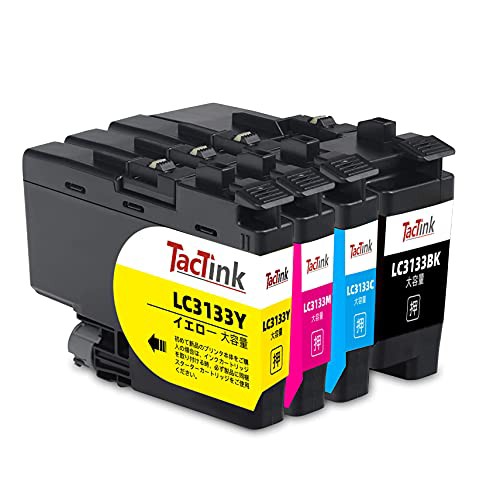 TacTink LC3133-4PK 顔料 Brother LC3133 ブラザープリンター インク