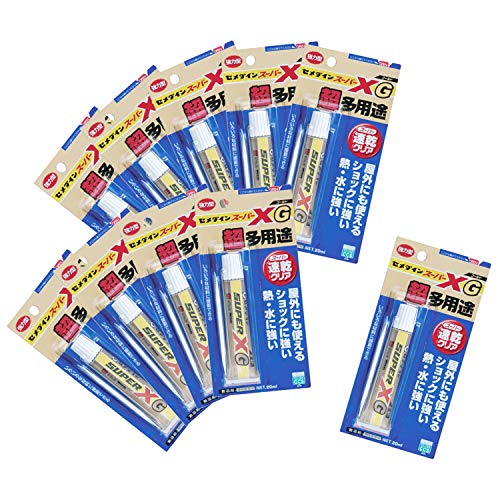 セメダイン 超多用途 接着剤スーパーXゴールド 速硬化タイプ 20ml AX-014×10本セットの通販は 6,232円