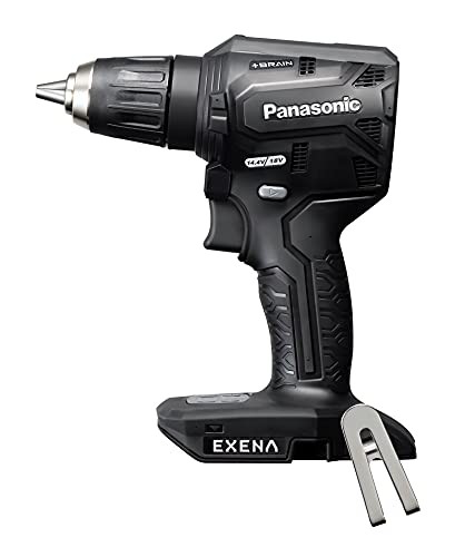 パナソニック 充電ドリルドライバー 本体のみ (充電器/電池パック/ケース別売) EXENA デュアル(14.4V/18V対応) 電子クラッチ搭載 Pシリーズ +BRAIN EZ1DD1X-B ブラックの通販は 35,300円