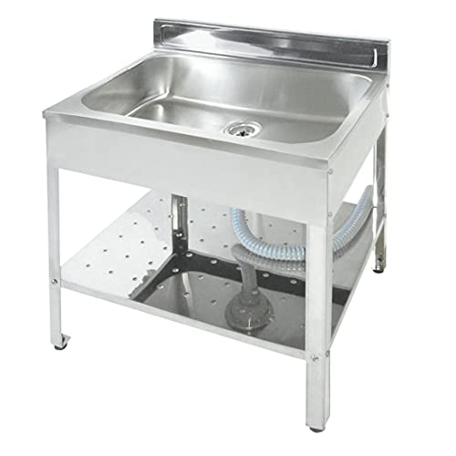 サンカ 錆びにくいステンレス製 シンクが深い 簡易流し台 屋外 アウトドア用 600 SK-0600 日本製 シルバー 幅60cmの通販は