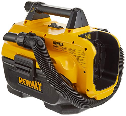 デウォルト(DEWALT) コードレス クリーナー 集じん機 本体のみ 電動工具 エア工具 乾湿両用 HEPAフィルター 集塵システム 18V DCV580の通販は