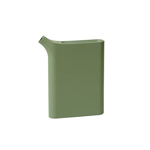 ideaco(イデアコ) スリム 水さし ジョウロ 1L Mizusashi moss green (ミズサシ モスグリーン) 幅20 / 奥行4 / 高さ25cm