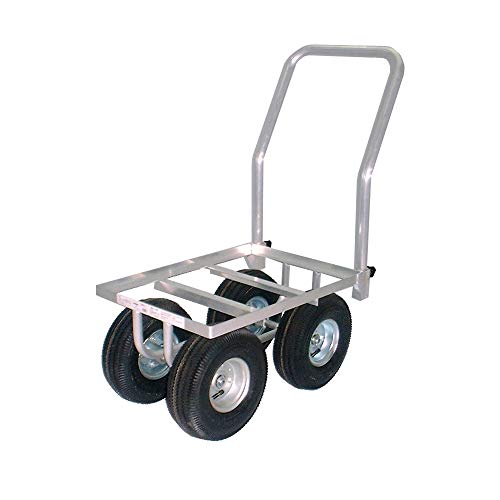 【農園・コンテナ・台車・4輪車】 武田コーポレーション(Takeda corporation) アルミ 園芸 運搬車 K-4Eの通販は