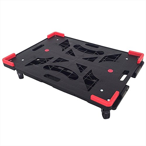 山善 連結平台車 パレッティー キャスターストッパー仕様 ブラック YRB-GS75BK+Gの通販は