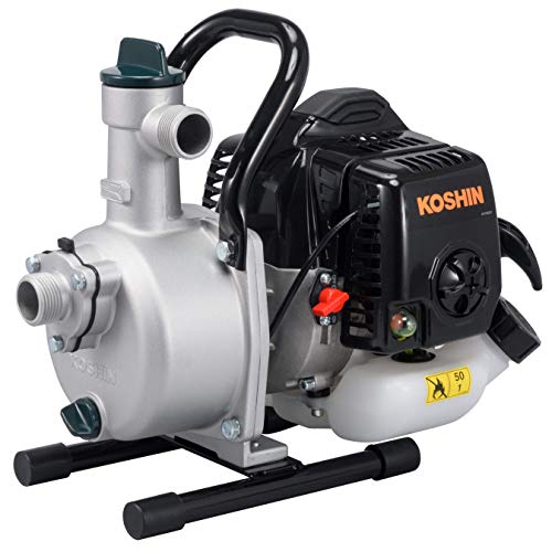 工進(KOSHIN) ハイデルスポンプ SEV-25L 2サイクル エンジン 口径 25mm 散水 洗浄 送水 タンク 用水の通販は