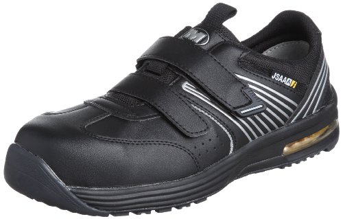 [ミドリ安全] 耐滑＋静電＋エアクッション 男女兼用 先芯入りスニーカー ［ワークプラス・エアHG］ ISA805静電