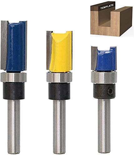 Wolfride トリマービット 6.35mmシャンク超硬ルータービット