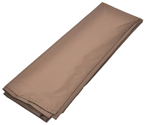 [山善] オーニング交換用スクリーン 突っ張りオーニング シェード 巻き上げ テント 幅186×奥行150cm(最大) UV遮蔽率99.7% 遮光率99.4% ベランダ 目隠し 日よけ 屋外 JSSR-200(BR) ブラウンの通販は 6,200円