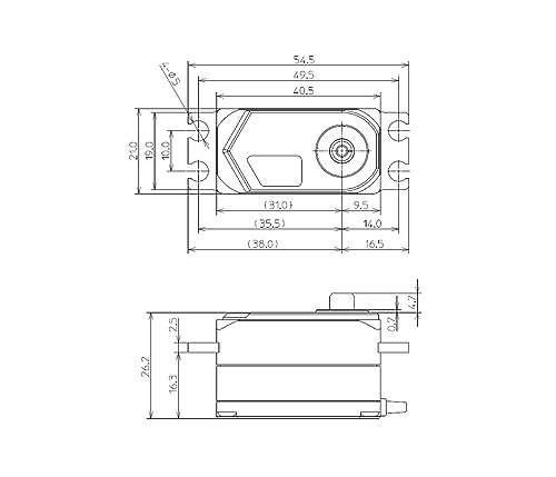 双葉電子工業 SERVO HPS-CD700 (JPN) (カー用サーボ) 00107389-3