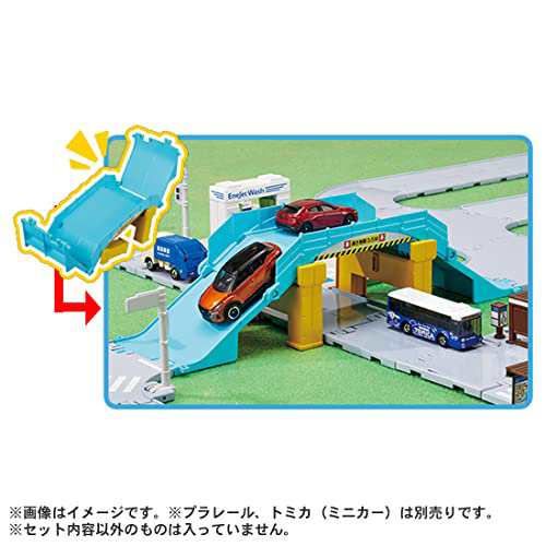 トミカワールド トミカタウン 踏切・陸橋・交差点どうろの通販は