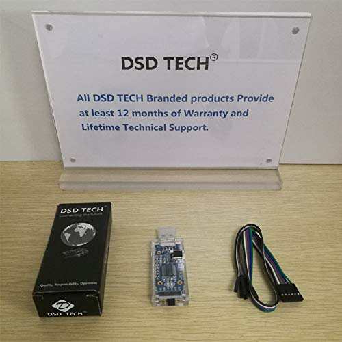 DSD TECH SH-U09C USB - TTLシリアルアダプター + FTDI FT232RLチップ