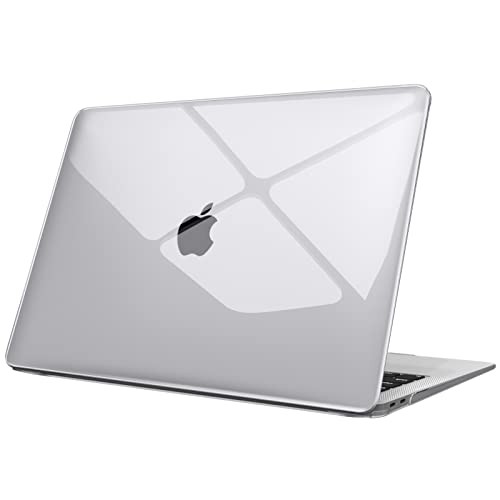 Fintie MacBook Air 13 ケース 保護ケース 2018 2019 2020 2021 発売 13インチ PC 薄型 軽量 耐衝撃性 傷防止 排熱口設計 透明 おしゃれ
