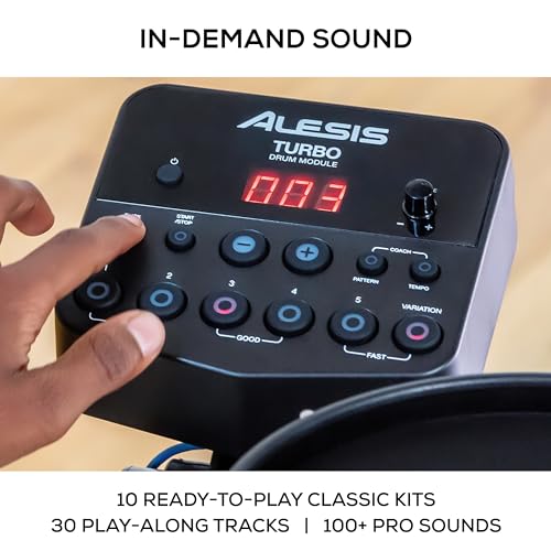 Alesis 電子ドラムセット メッシュヘッド 7ピース 3シンバル