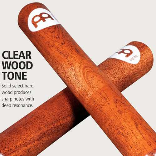MEINL Percussion マイネル クラベス Wood Claves Classic CL1RW 国内正規品の通販は