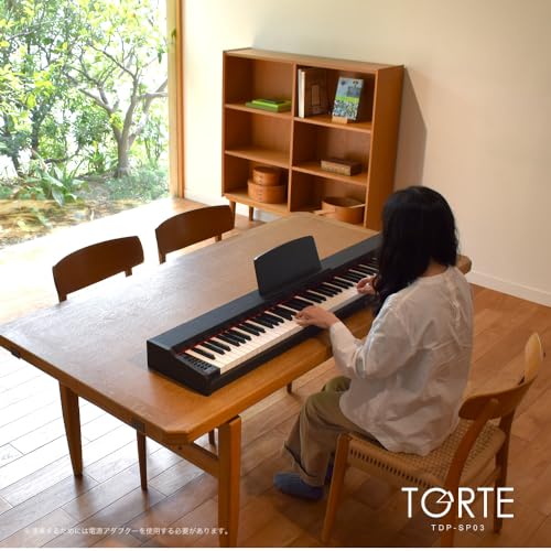 TORTE トルテ 電子ピアノ 88鍵盤 セミウェイトキー フルスケール TORTE トルテ 電子ピアノ 88鍵盤 セミウェイトキー フルスケール