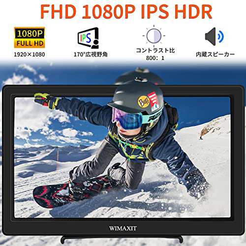 WIMAXIT 10.1インチ モニターディスプレイ