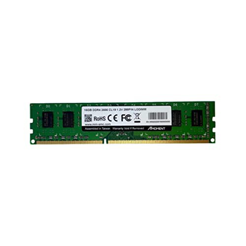 MMOMENT DDR4 16GB 2666Mhz UDIMM デスクトップPC用メモリ (CL19/1.2V