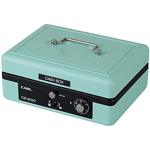 カール事務器(CARL) そとレジ 手提げ金庫 キャッシュボックス A6 ライトグリーン CB-8250-Uの通販は 5,848円