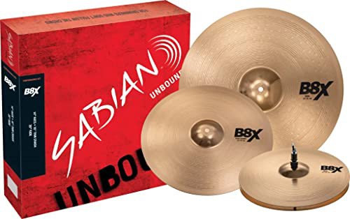 SABIAN セイビアン B8Xシリーズ パフォーマンスセット ハイハット／クラッシュ／ライドシンバル各1枚セット B8X-PFSET