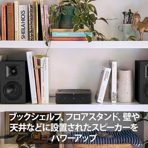 Sonos ソノス AMP アンプ Network Audio Amp ネットワークオーディオアンプ ストリーミング対応 24-bit対応 AMPG1JP1BLK