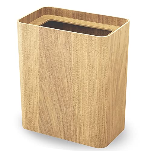 アイリスオーヤマ(IRIS OHYAMA) ゴミ箱 木目調 ウッドペール 13.0L 角型 袋止め付き ナチュラル WDPF-260Sの通販は