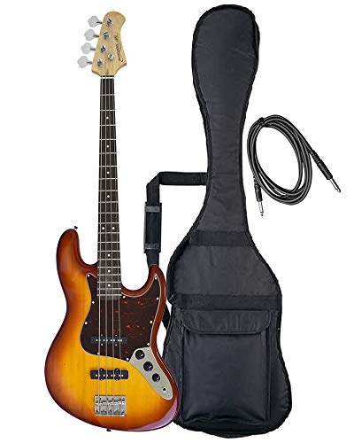 PhotoGenic エレキベース JBタイプ JB-240/DCS ダークチェリーサン