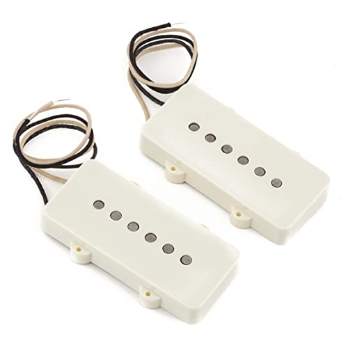 Fender ピックアップ Pure Vintage '65 Jazzmaster Pickup Set, Vintage White (2)の通販は