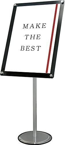 常磐精工 スマートフリーアクリルスタンドA2ブラック SMFACS-A2Bの通販は 23,976円