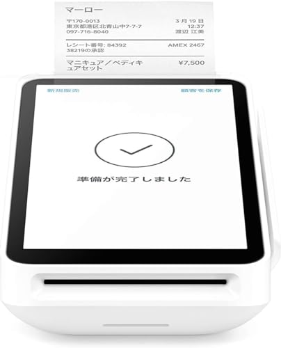 Square ターミナル 正規販売品Square ターミナル|プリンター内蔵型、キャッシュレス