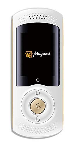 次世代AI携帯音声翻訳 機MayumiII 世界200ヶ国以上45言語対応 4G/WiF i通信対応 WiFiルーター機能付 カラー白の通販は 12,700円