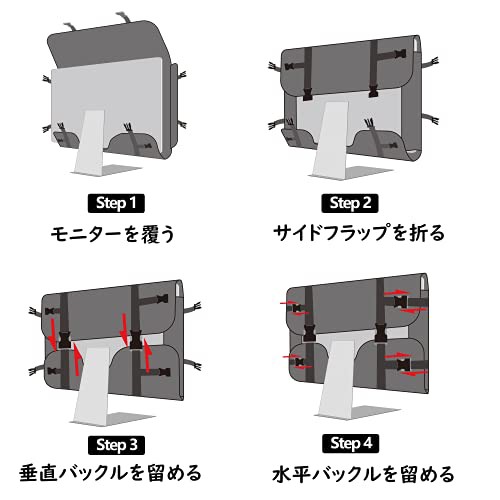 Trunab iMac用 トートバッグ 21.5/24インチ用 iMac用キャリングバッグ