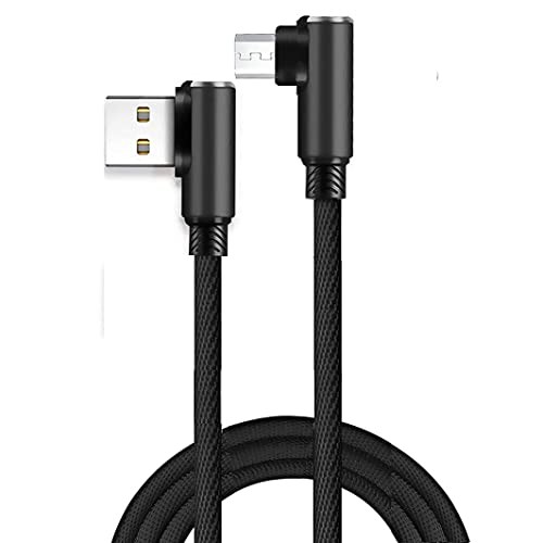 Micro USB ケーブル 横向き L字型 SKZIRI 1.5m マイクロ usb