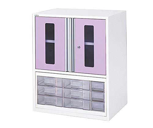 ナビス アルティア中段扉付きユニット 書類・小物ケース 650×475×795mm NM-650PA4 / 0-5983-54の通販は