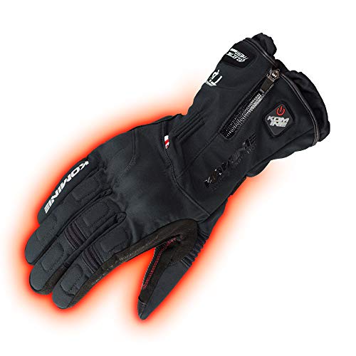 コミネ(KOMINE) バイク用 ユニセックス大人 アドバンスドプロテクトエレクトリックグローブ ブラック L EK-205 1183 秋冬春向け 防水防寒カーボンストレッチ素材電熱 19,700円